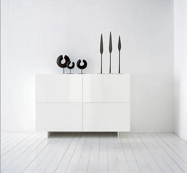 Буфет с двумя дверями из дерева UNI Cappellini UN_2BQ фабрика Cappellini из Италии. Фото №3