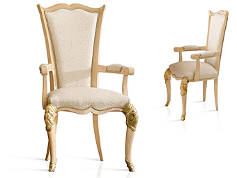 Кресло с обивкой из ткани и подлокотниками A.R.ARREDAMENTI SRL Harmony 309 фабрика A.R.ARREDAMENTI SRL из Италии