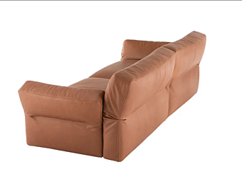 Секционный диван из кожи Driade Neil фабрика Driade из Италии