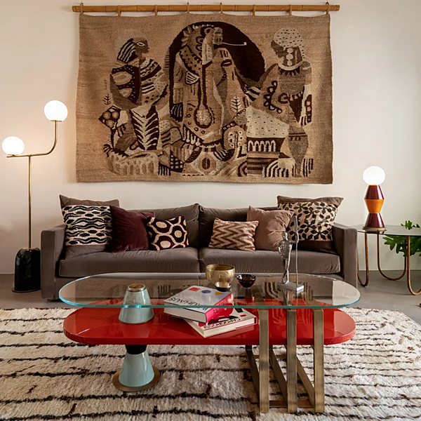 Светильник настольный из керамики с LED подсветкой PALM средний MARIONI 02966M фабрика MARIONI из Италии. Фото №12