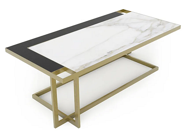 Прямоугольный журнальный стол из дерева MARIONI Gary 02863 фабрика MARIONI из Италии. Фото №1