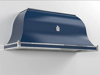 Настенная профессиональная вытяжка из окрашенного металла с интегрированным освещением Officine Gullo CPP025 CPP025 фабрика Officine Gullo из Италии