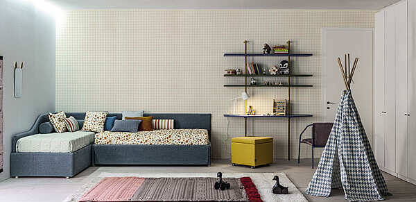 Кровать TWILS "Maya Mod. 8" 258083P1N фабрика TWILS (VENETA CUSCINI) из Италии. Фото №3