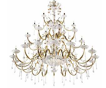 Люстра LORENZON Gem LL.68/BS/SW/18+9+6F фабрика LORENZON (F.LLI LORENZON) из Италии