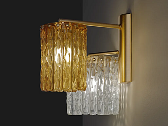 Настенный светильник из стекла SALIX Euroluce Lampadari Настенный светильник из стекла SALIX Euroluce Lampadari фабрика EUROLUCE LAMPADARi из Италии