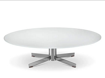 Низкий кофейный столик из стекла с эффектом кристалла i 4 Mariani Oyster фабрика i 4 Mariani из Италии