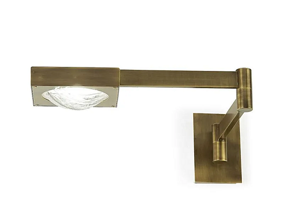 Настенный светильник с регулировкой яркости из латуни LED MARIONI Cecile 02804/2 фабрика MARIONI из Италии. Фото №1