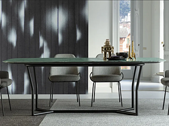 Прямоугольный стол из мрамора BertO CJ фабрика BertO из Италии