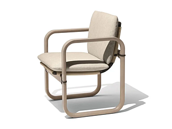 Кресло с подлокотниками из ясеня GIORGETTI LOOP фабрика GIORGETTI из Италии