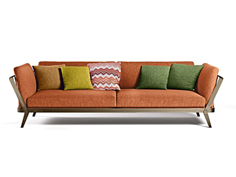 Диван на три места с тканевой обивкой FORMITALIA Caesar фабрика FORMITALIA из Италии