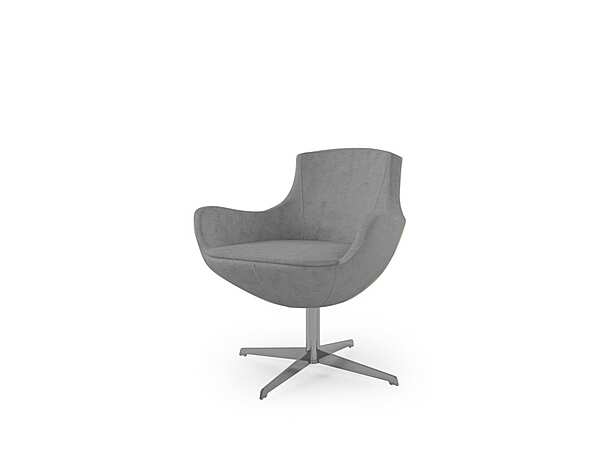 Кресло с обивкой из ткани и 4-спицевой основой BIZZOTTO ITALIA Infinity 6042 фабрика Bizzotto Italia из Италии. Фото №2
