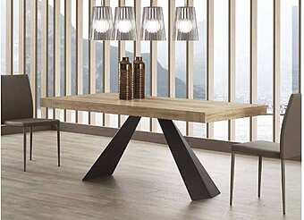 Стол обеденный раскладной прямоугольный ARREX A701 фабрика ARREX из Италии