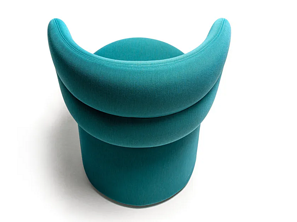 Кресло с обивкой из ткани и подлокотниками MOROSO Getlucky 061 фабрика Moroso из Италии. Фото №5