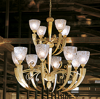 Люстра MM LAMPADARI 6066/8+4 фабрика MM LAMPADARI из Италии