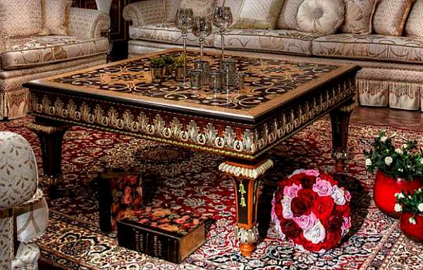 Стол журнальный ASNAGHI INTERIORS IT1111 New classic collection