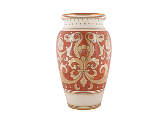 Керамическая ваза Lustro Impero L_Antica Deruta LI/314/50 Керамическая ваза Lustro Impero L_Antica Deruta LI/314/50 фабрика L'Antica Deruta из Италии