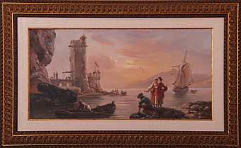 Картина Italy art. F27 В порту