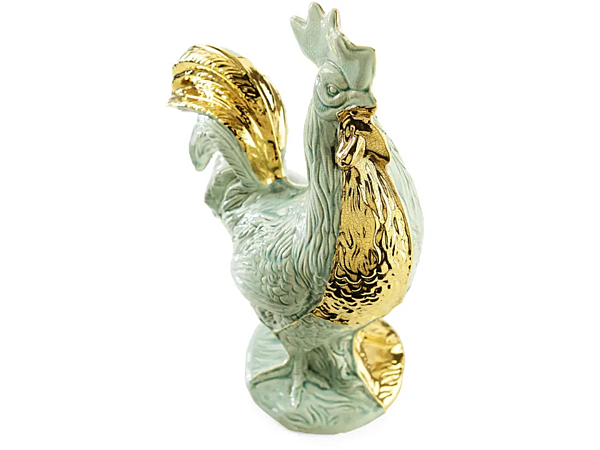 Керамическая скульптура Галлo Поп MARIONI 00421GA фабрика MARIONI из Италии. Фото №1