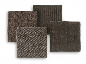 Коврик из хлопка коллекции премиум FLEXFORM угольный фабрика FLEXFORM из Италии