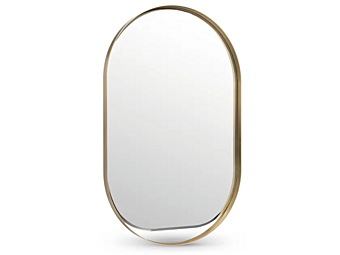 Зеркало в овальной раме из стекла OPERA CONTEMPORARY Gyselle 43062