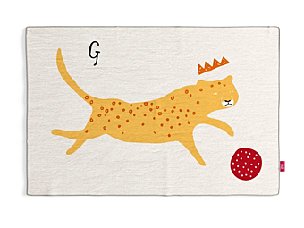 Ковёр из ворсового материала NIDI  Felix фабрика nidi из Италии