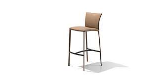 Стул барный DRAENERT Nobile Bar soft 2078-V/2078-VI Стул барный DRAENERT Nobile Bar soft 2078-V/2078-VI фабрика DRAENERT из Италии