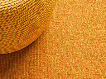 Коврик однотонный из полиэстера PAOLA LENTI Policromo Double TPPU04 фабрика PAOLA LENTI из Италии