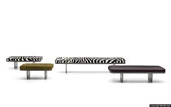 Банкетка MINOTTI Clive Банкетка MINOTTI Clive фабрика Minotti из Италии