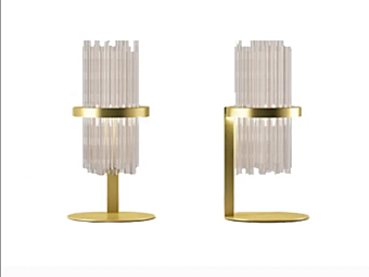 Настольная лампа из боросиликатного стекла и металла PAOLO CASTELLI My Lamp ILL.MYLA.400 фабрика Paolo Castelli из Италии