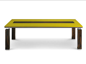 Прямоугольный стол для встреч с кожаной поверхностью из меламинированного ДСП I 4 Mariani ARES фабрика i 4 Mariani из Италии