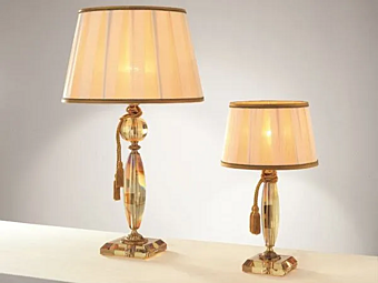 Настольная лампа с кристаллами из коллекции Bloom Euroluce Lampadari LG1 LP1 фабрика EUROLUCE LAMPADARi из Италии