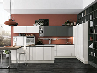 Встроенная кухня из МДФ LUBE CUCINE  Creativa 06