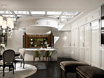 Кухня с островом из дерева Martini Interiors Idea Loft New York Кухня с островом из дерева Martini Interiors Idea Loft New York фабрика MARTINI INTERIORS из Италии
