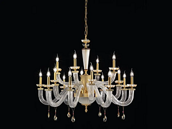 Люстра с кристаллами Сваровски Euroluce Lampadari Museum L8 4 4 Люстра с кристаллами Сваровски Euroluce Lampadari Museum L8 4 4 фабрика EUROLUCE LAMPADARi из Италии