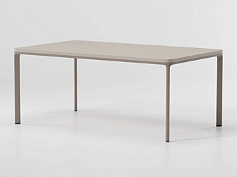 Прямоугольный садовый стол из алюминия KETTAL Park Life KS1101300 фабрика KETTAL из Италии