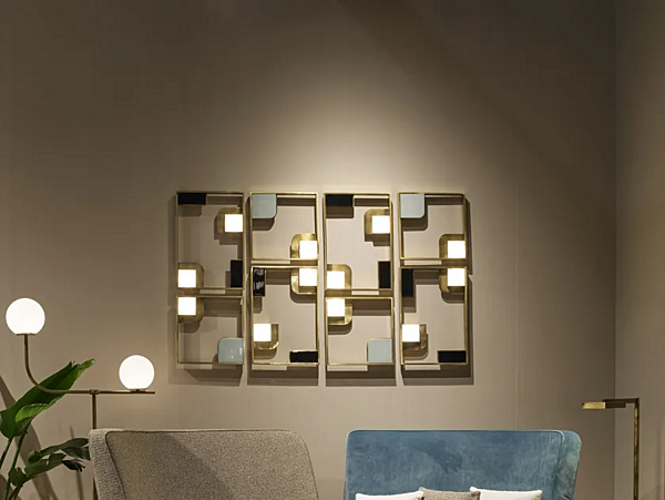 Светильник настенный LED из латуни MARIONI Sunset Medium 02911A фабрика MARIONI из Италии. Фото №5