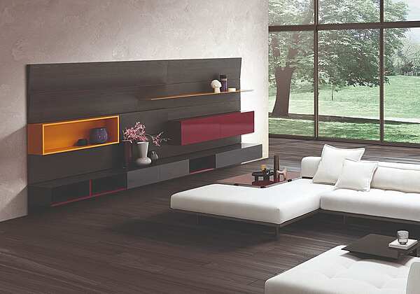 Стенка IL LOFT Mobili - Wooden Furnitures FLG03 фабрика IL LOFT из Италии. Фото №4