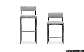 Стул барный MINOTTI Bag Light "Stool" Стул барный MINOTTI Bag Light "Stool" фабрика Minotti из Италии