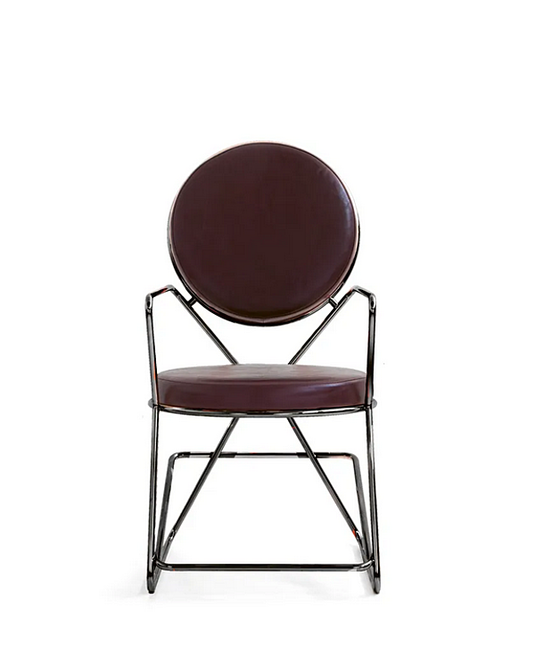 Кресло с подлокотниками обитое тканью MOROSO Double Zero 0NL фабрика Moroso из Италии. Фото №10