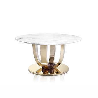 Обеденный Стол DV HOME COLLECTION Hermes Round фабрика DV HOME COLLECTION из Италии
