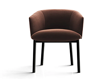 Кресло с подлокотниками обитое тканью Gallotti&Radice Livrette Кресло с подлокотниками обитое тканью Gallotti&Radice Livrette фабрика Gallotti & Radice из Италии