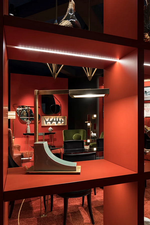 Настольная лампа с регулируемой высотой из металла MARIONI Sunrise 02920 фабрика MARIONI из Италии. Фото №2