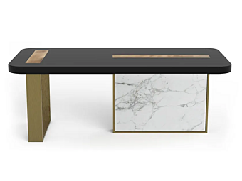 Прямоугольный деревянный кофейный стол Tyron MARIONI 02845 фабрика MARIONI из Италии