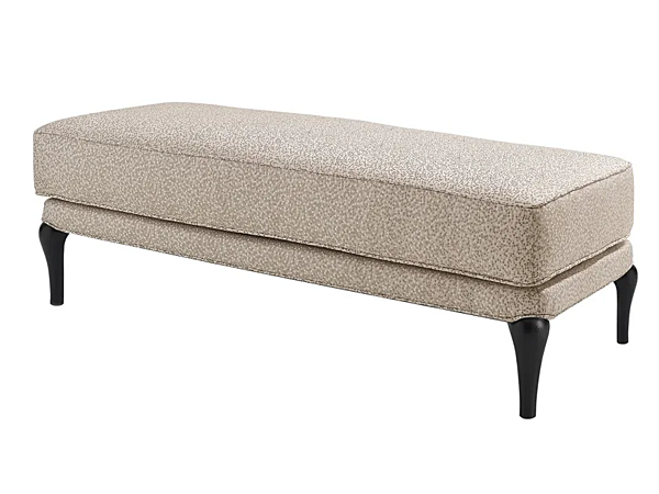 Тканевая скамья с обитой спинкой AR INTERIORS Dilan D35/T фабрика AR Interiors из Италии. Фото №1