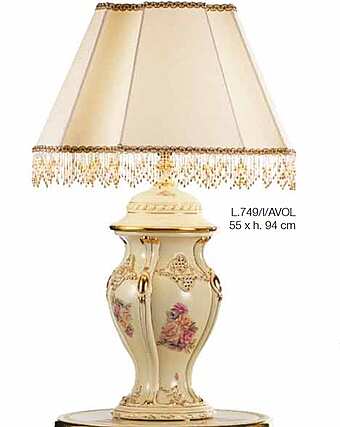 Настольная лампа LORENZON Arte e Ceramica L.749/I/AVOL фабрика LORENZON (F.LLI LORENZON) из Италии