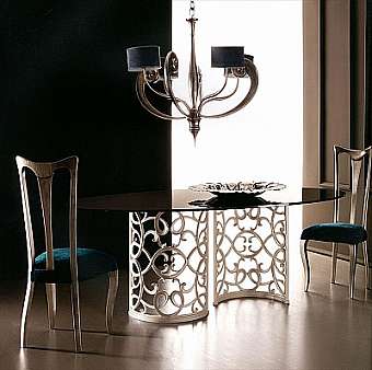 Стол CORTE ZARI Art. 223-VO1 Стол CORTE ZARI Art. 223-VO1 фабрика CORTE ZARI из Италии