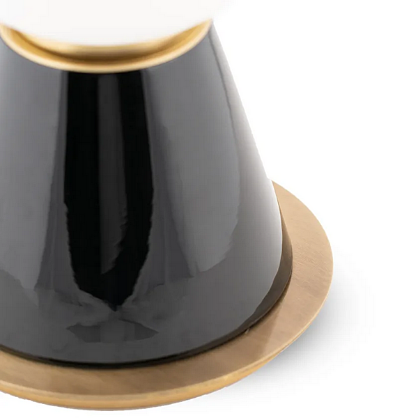 Настольная лампа из керамики с LED подсветкой PALM SMALL MARIONI 02966P фабрика MARIONI из Италии. Фото №3