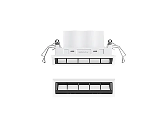 Встраиваемый алюминиевый настенный светильник для подвесного потолка iGuzzini Laser Blade XS фабрика iGuzzini из Италии