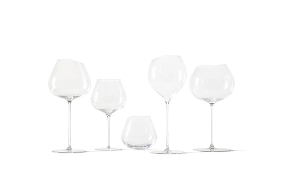 Стеклянный винный бокал из blown glass CASSINA H2D O V фабрика CASSINA из Италии. Фото №6