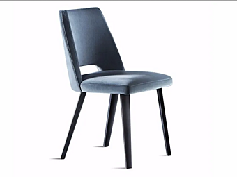 Стул с обивкой из бархата Gallotti&Radice Thea Стул с обивкой из бархата Gallotti&Radice Thea фабрика Gallotti & Radice из Италии